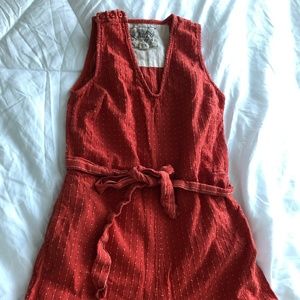 ACE AND JIG SIRACHA ALLEY JUMPSUIT XS